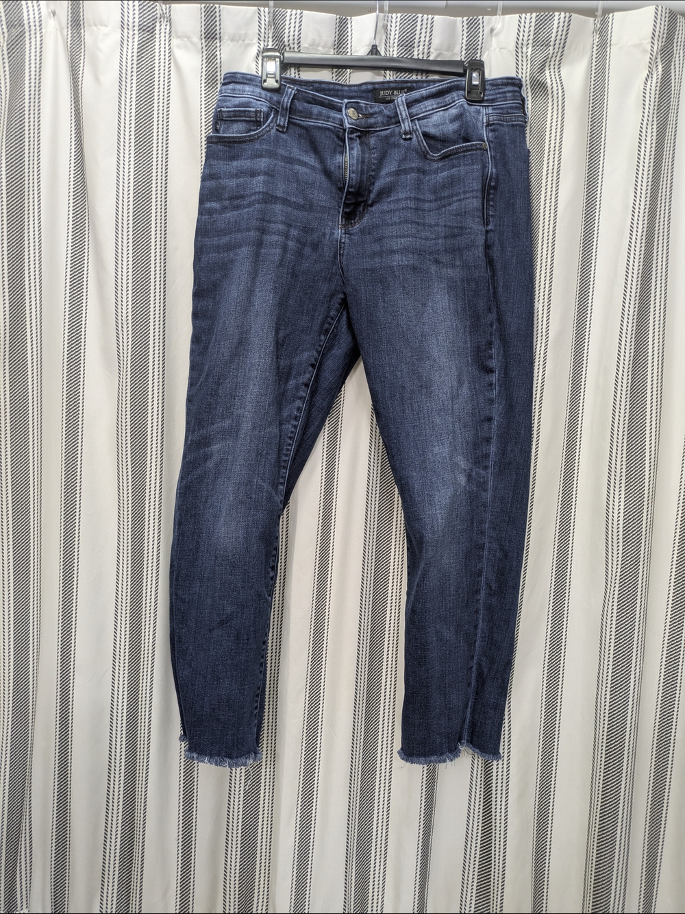 Judy Blue Mid-Dark Blue High-Rise Slim-fit Jeans